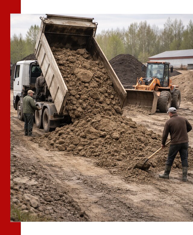 Доставка глин и суглинков в Сарапуле оптом и вкрай