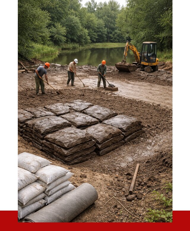 Купить глину для пруда в Сарапуле от 4646 р. с доставкой | ПРОНЕРУДСрл
