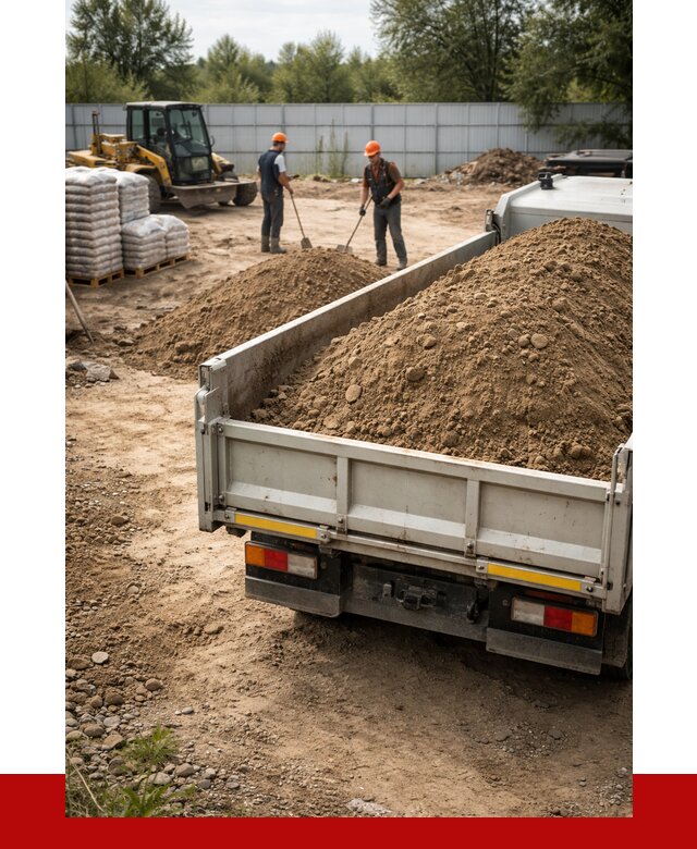 Супесь с доставкой в Сарапуле от 2529 р. за куб | ПРОНЕРУДСрл