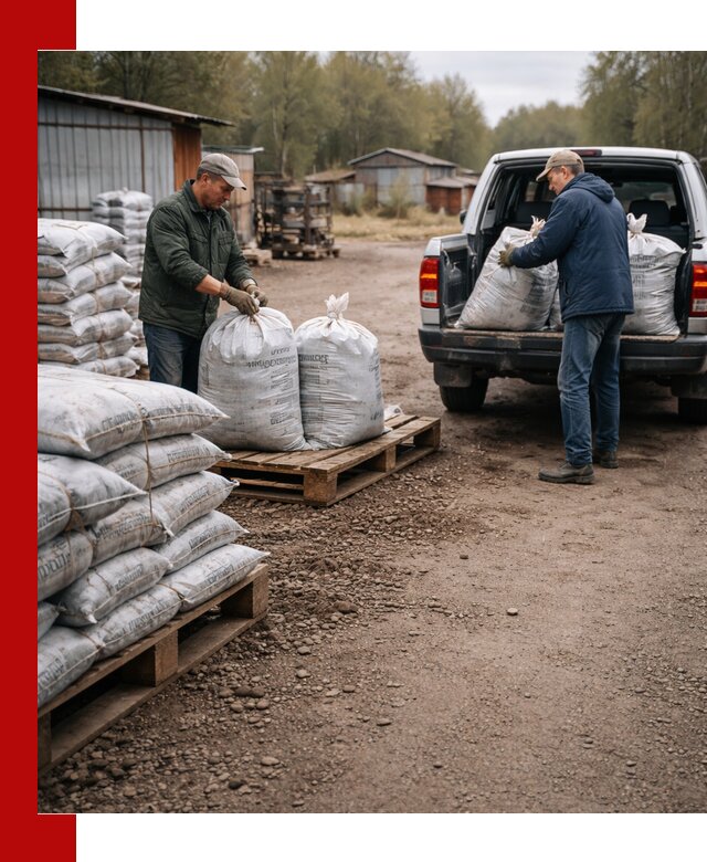 Купить конский навоз в мешках с доставкой в Сарапуле