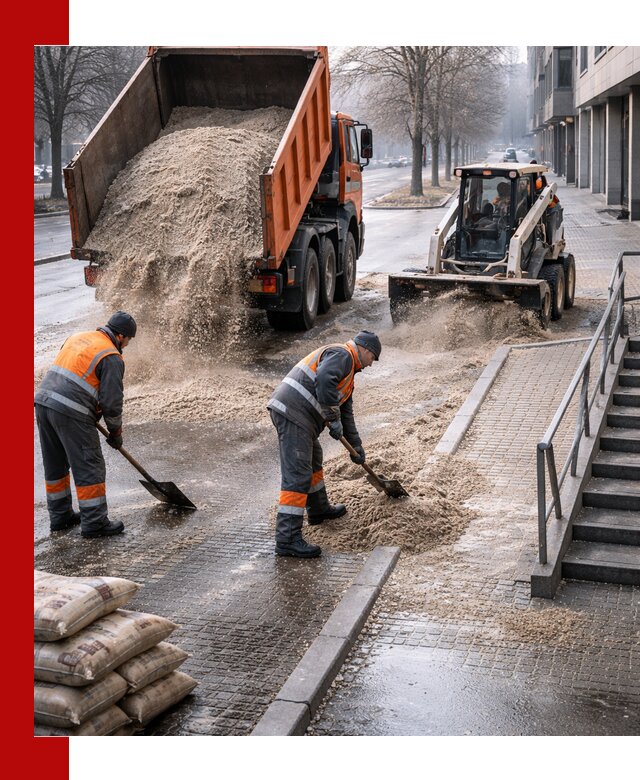 Поставка противогололедных материалов в Сарапуле