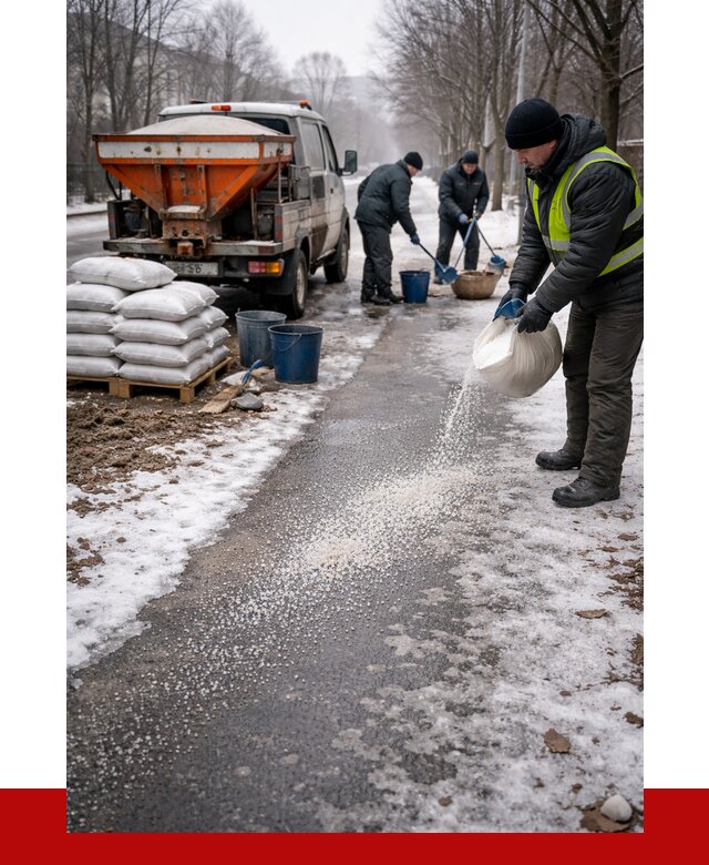 Реагент против гололеда в Сарапуле с доставкой от 4646 р. | ПРОНЕРУДСрл