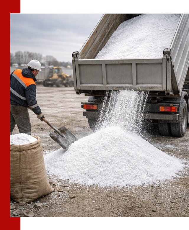 Поставка хлористого натрия оптом и в розницу в Сарапуле