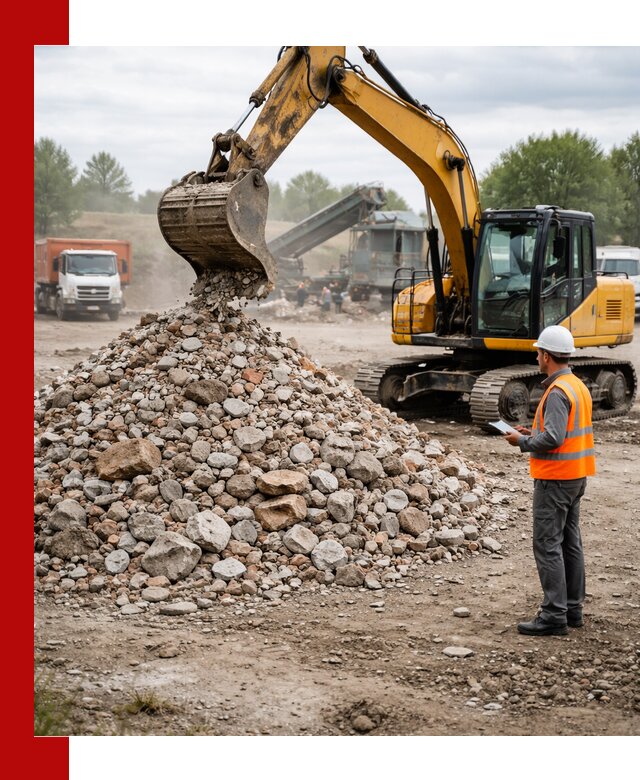 Доставка и вывоз строительного боя в Сарапуле