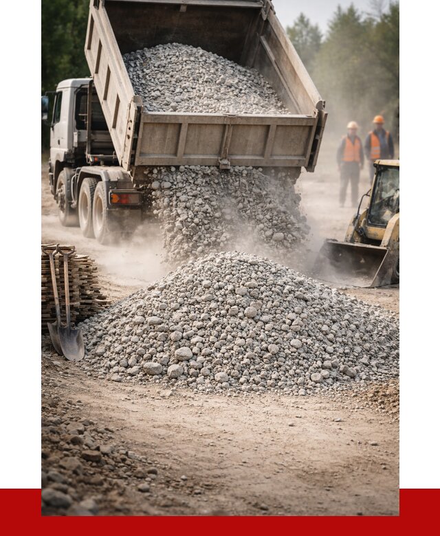 Купить дробленый бетон в Сарапуле от 1755 р./куб | ПРОНЕРУДСрл
