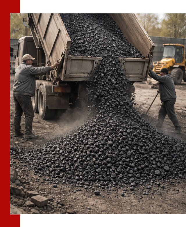 Доставка угля семечка самосвалами в Сарапуле