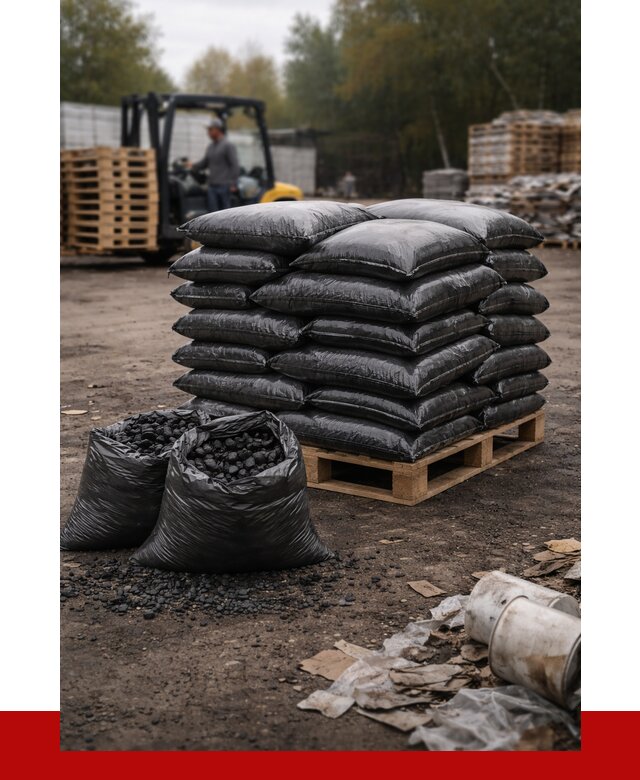 Купить уголь в мешках с доставкой в Сарапуле от 7743 р. | ПРОНЕРУДСрл