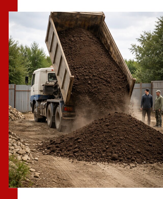 Доставка самосвалом 10 кубов в Сарапуле быстро и надёжно