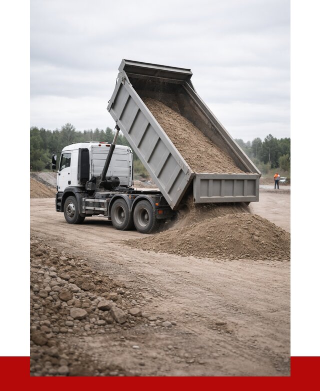 Доставка самосвалом 15 кубов в Сарапуле от 6711 руб. | ПРОНЕРУДСрл
