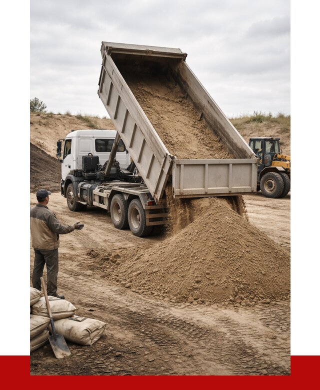 Доставка самосвалом 20 кубов в Сарапуле от 7743 р. | ПРОНЕРУДСрл