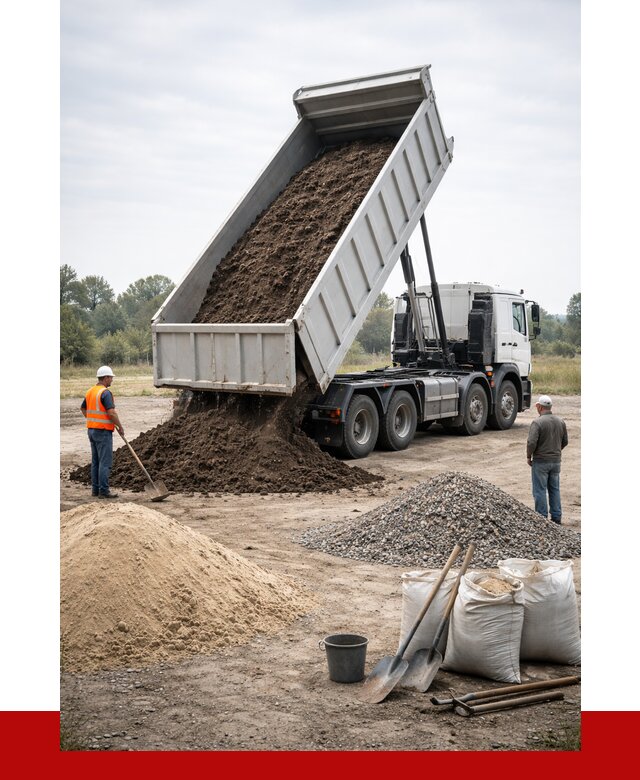 Доставка самосвалом 30 кубов в Сарапуле от 8775 р. | ПРОНЕРУДСрл