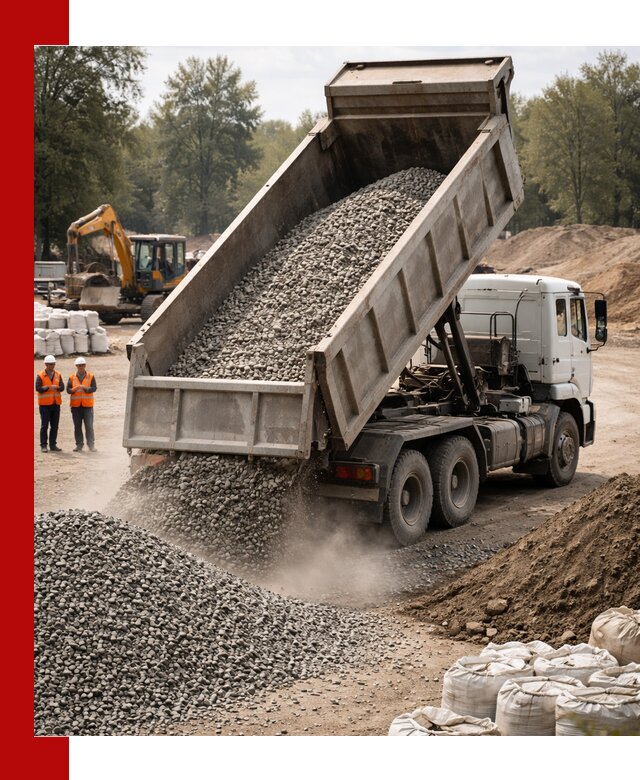 Аренда самосвала в Сарапуле для доставки сыпучих и нерудных материалов