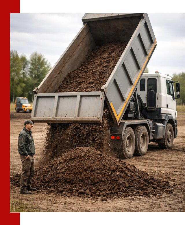 Аренда самосвала с водителем в Сарапуле для сыпучих грузов и навоза