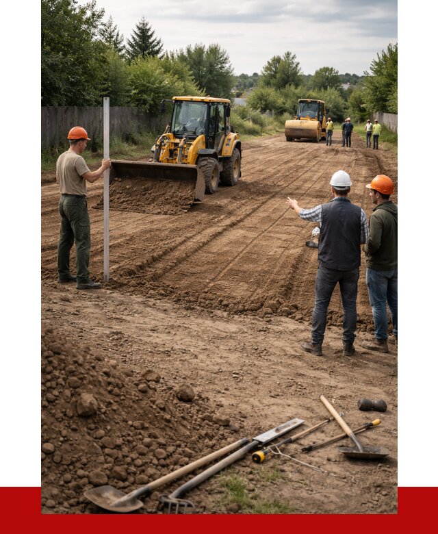 Планировка участка грунтом в Сарапуле от 4646 р ПРОНЕРУДСрл